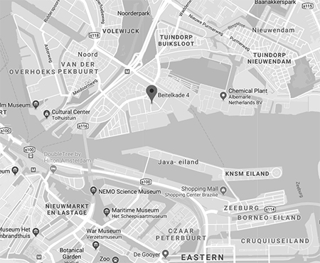 Map HE.RO Amsterdam