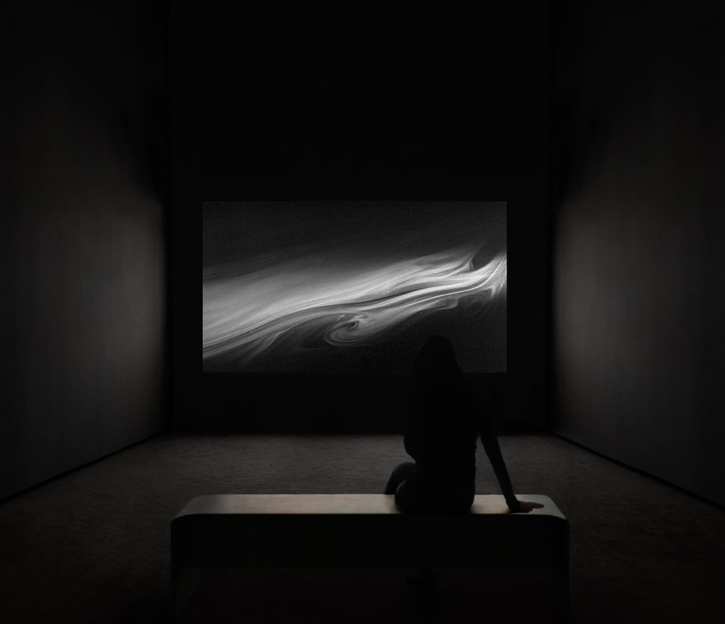I will show you fear in a handful of dust I, 2016 | Installation view - UHD 3k Video Loop, Sound, Duration: 05.46 (loop)